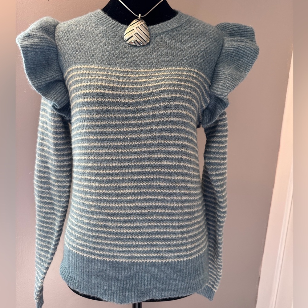Blue Striped Sweater, LC Lauren Conrad - Picture 3 of 11